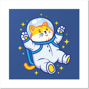 Astro-Cat Posters and Art